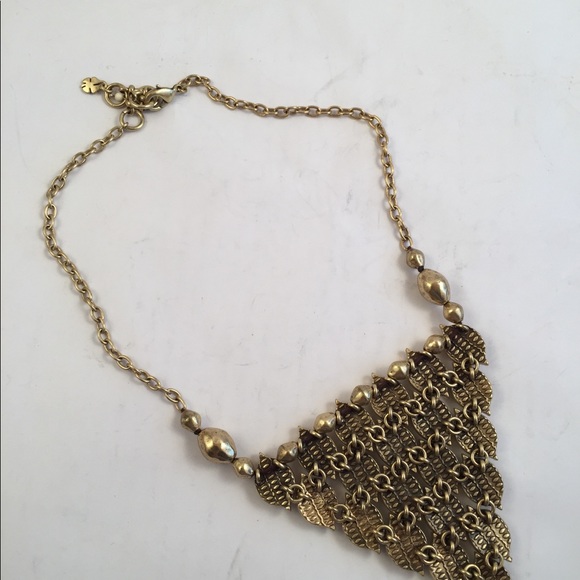 Lucky Brand  necklace gold and ivory colored beads - Picture 5 of 5